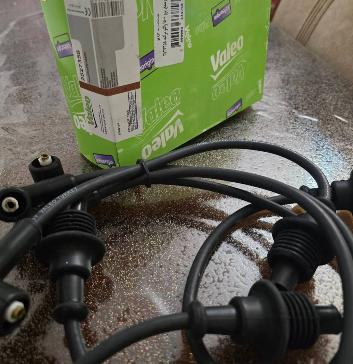 وایر شمع والئو اصلی پژو ۴۰۵ و پارس (موتور XU7) | کیفیت Valeo فرانسه | امیر یدک